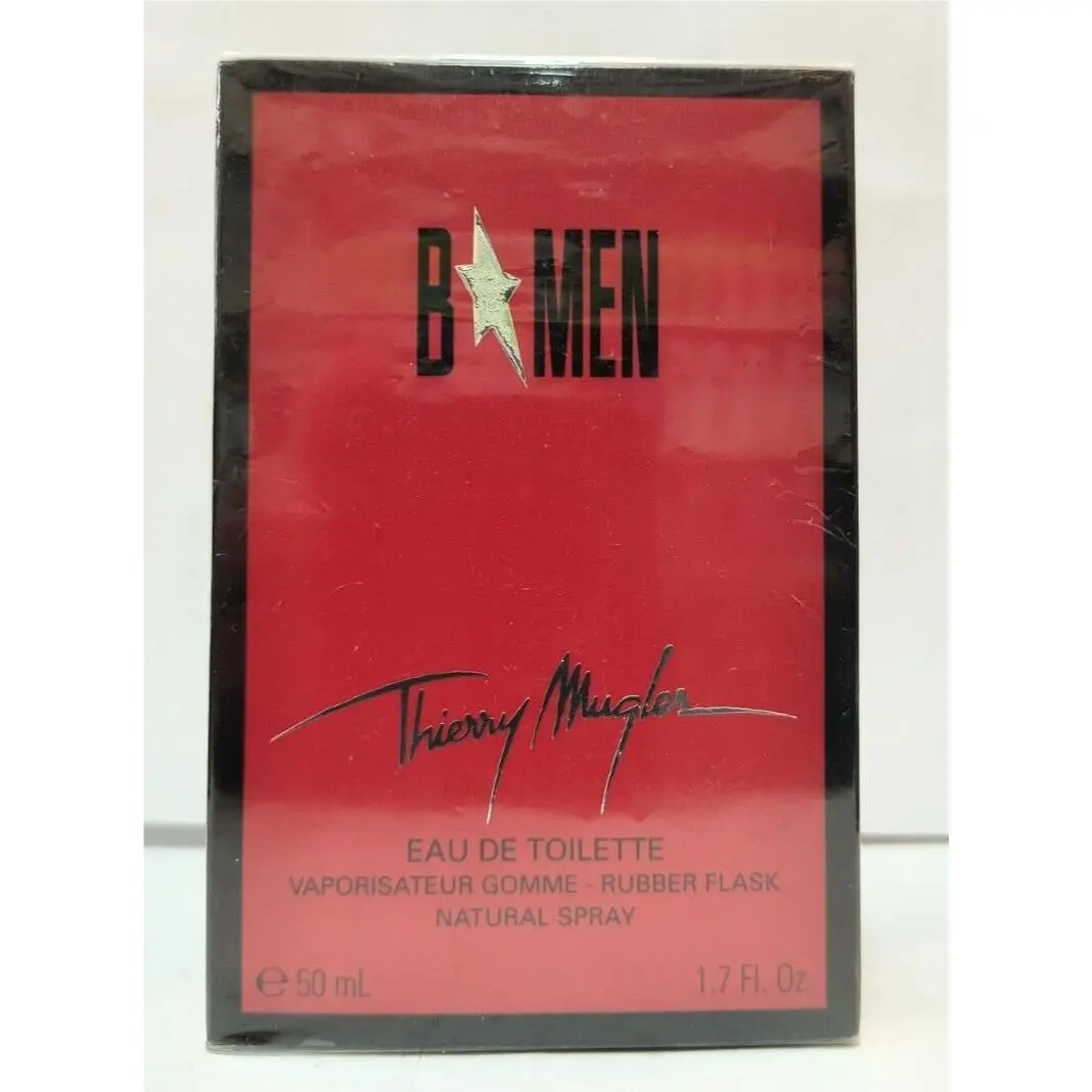 Angel B Men by Thierry  1.7 oz / 50 ml Edt Spray Rubber Flask by Mugler