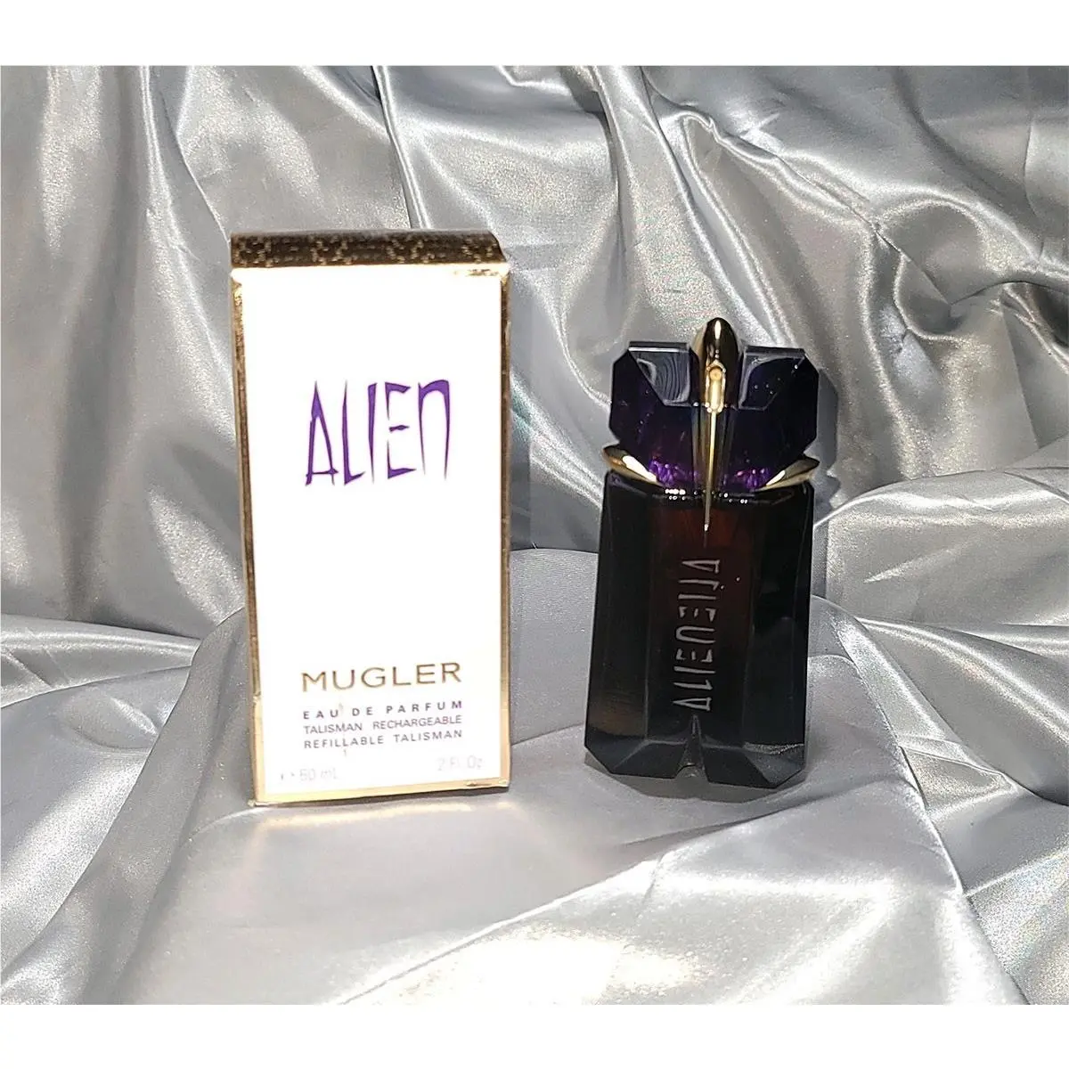 Alien Mugler Eau DE Parfum Refillable Talisman 2 FL OZ