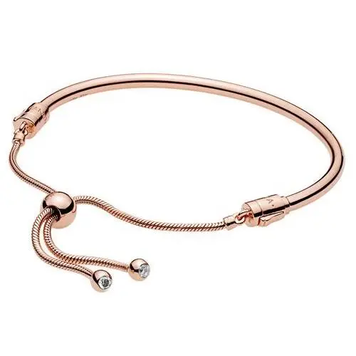 Pandora Moments Snake Chain Slider Bracelet - 587953CZ