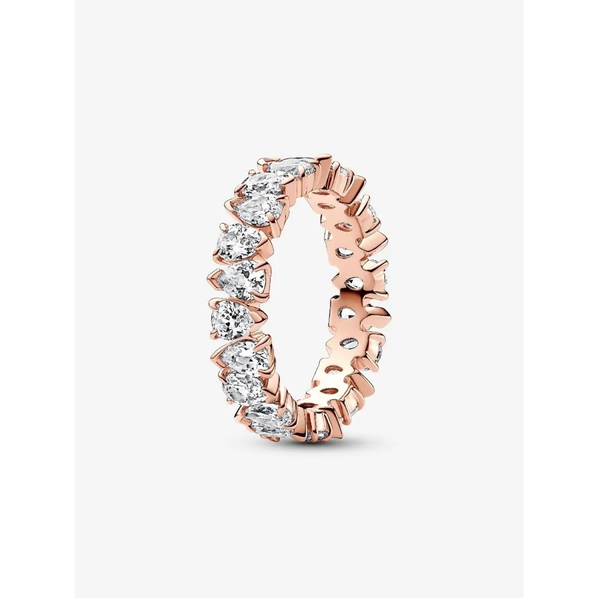 Alternating Sparkling Band Ring-183021C01 by Pandora