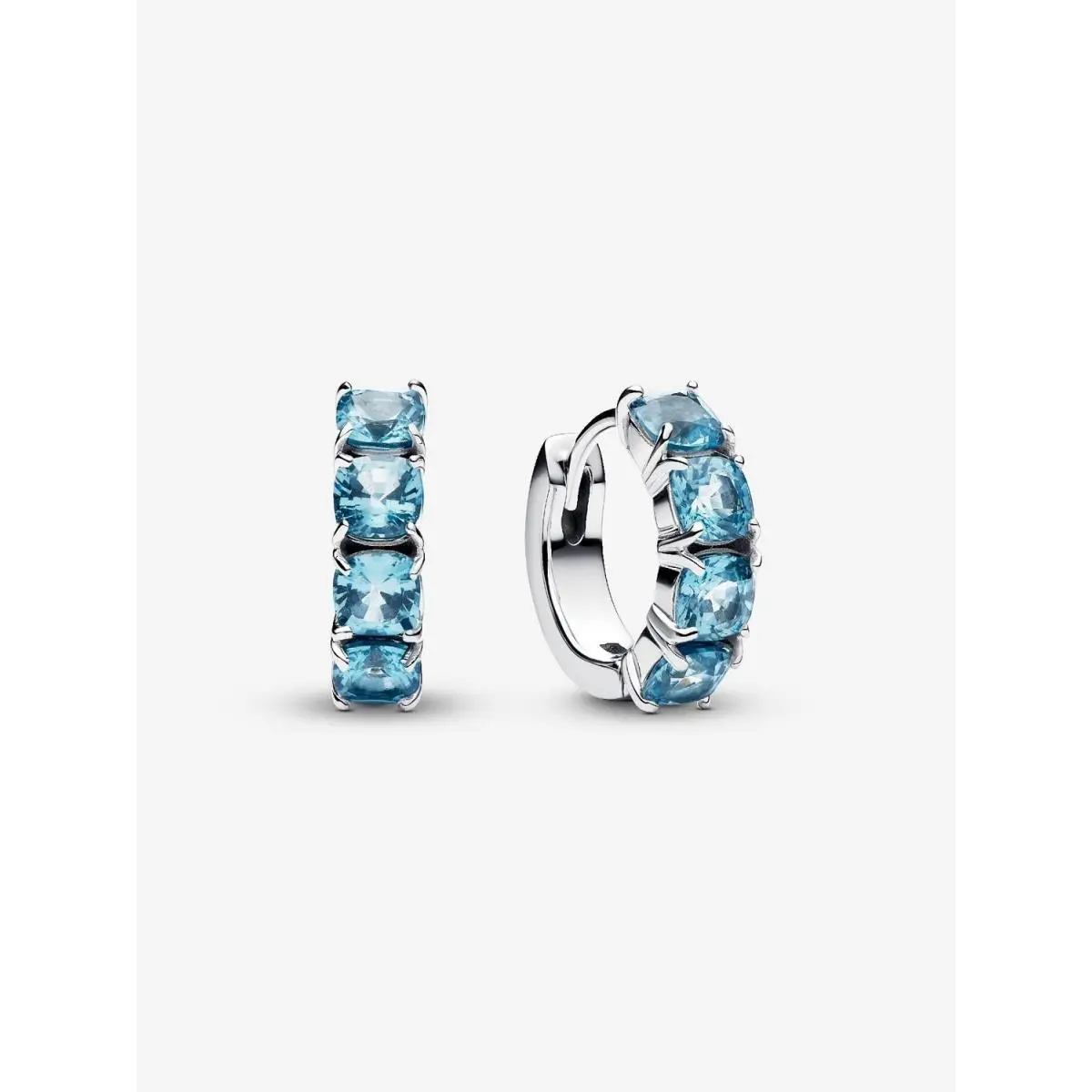 Hoop Earrings-293851C01 293851C02 Light Blue - 293851C01 by Pandora