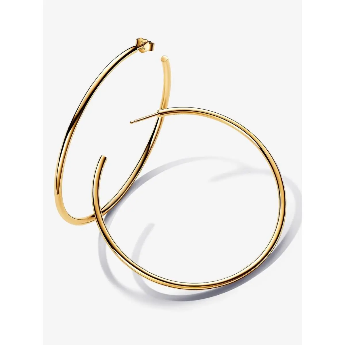 Pandora Open 65 mm Hoops 14k Gold plating-263312C01