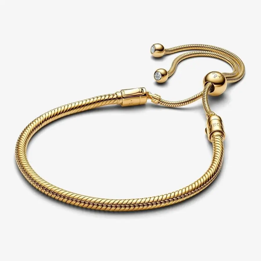 Pandora Snake Chain Slider Bracelet-563580C01-2