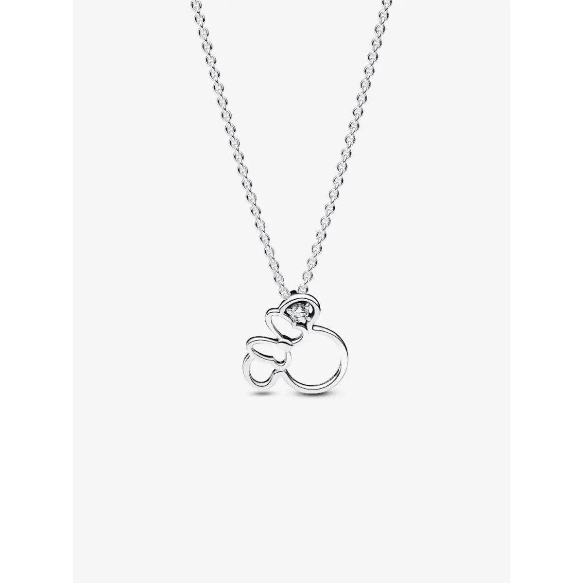 Pandora Disney Minnie Mouse Silhouette Collier Necklace- 393187C01-45