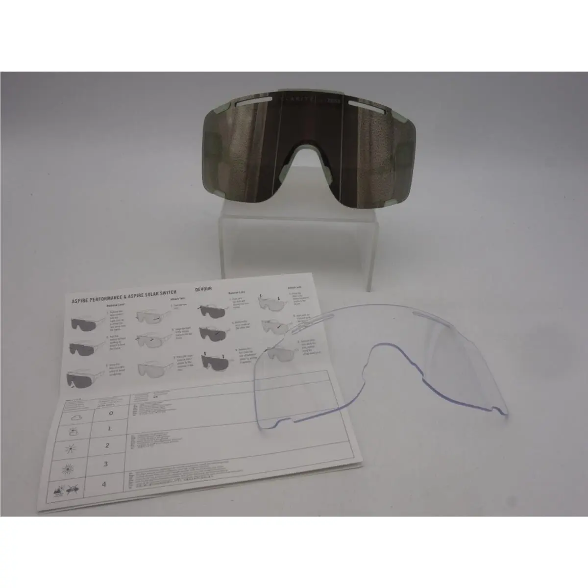 Poc Aspire Performance Sunglasses Aspire Performance Switch Green Frame 2 by POC