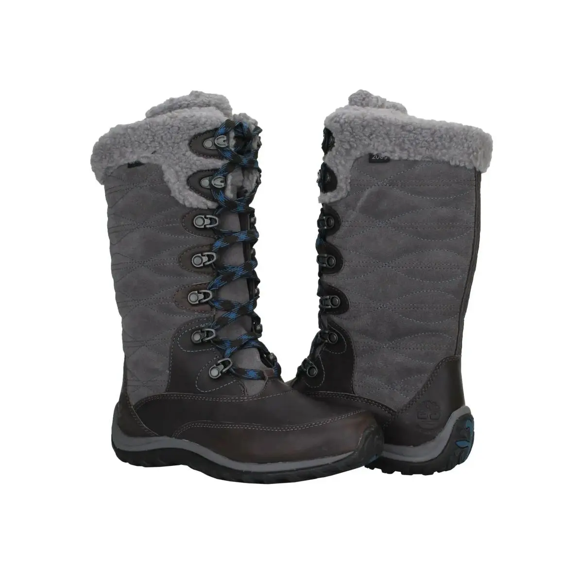 Timberland Earthkeepers Willowood Waterproof Insulated Boot in Grey Women`s