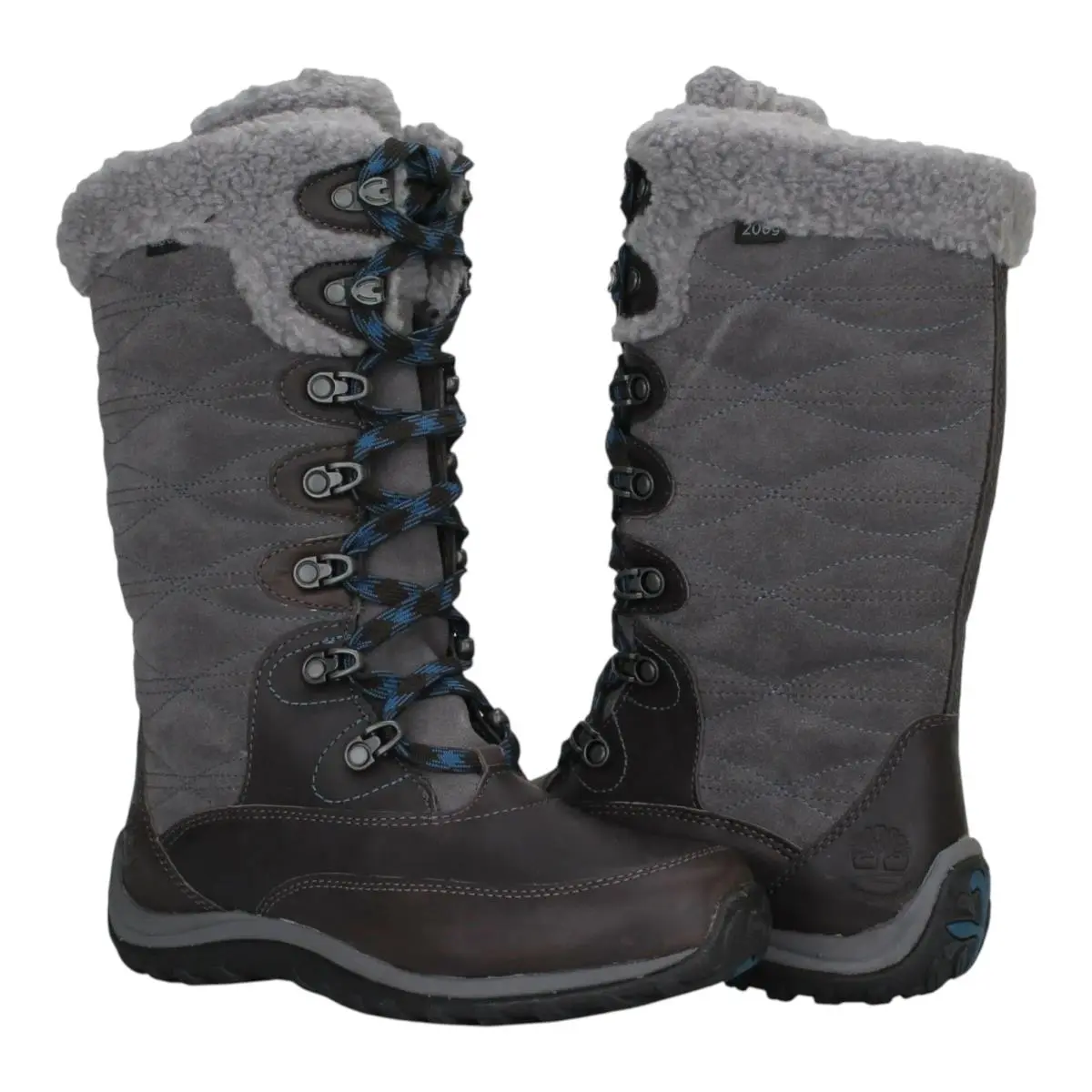 Timberland Earthkeepers Willowood Waterproof Insulated Boot in Grey Women`s - Grey
