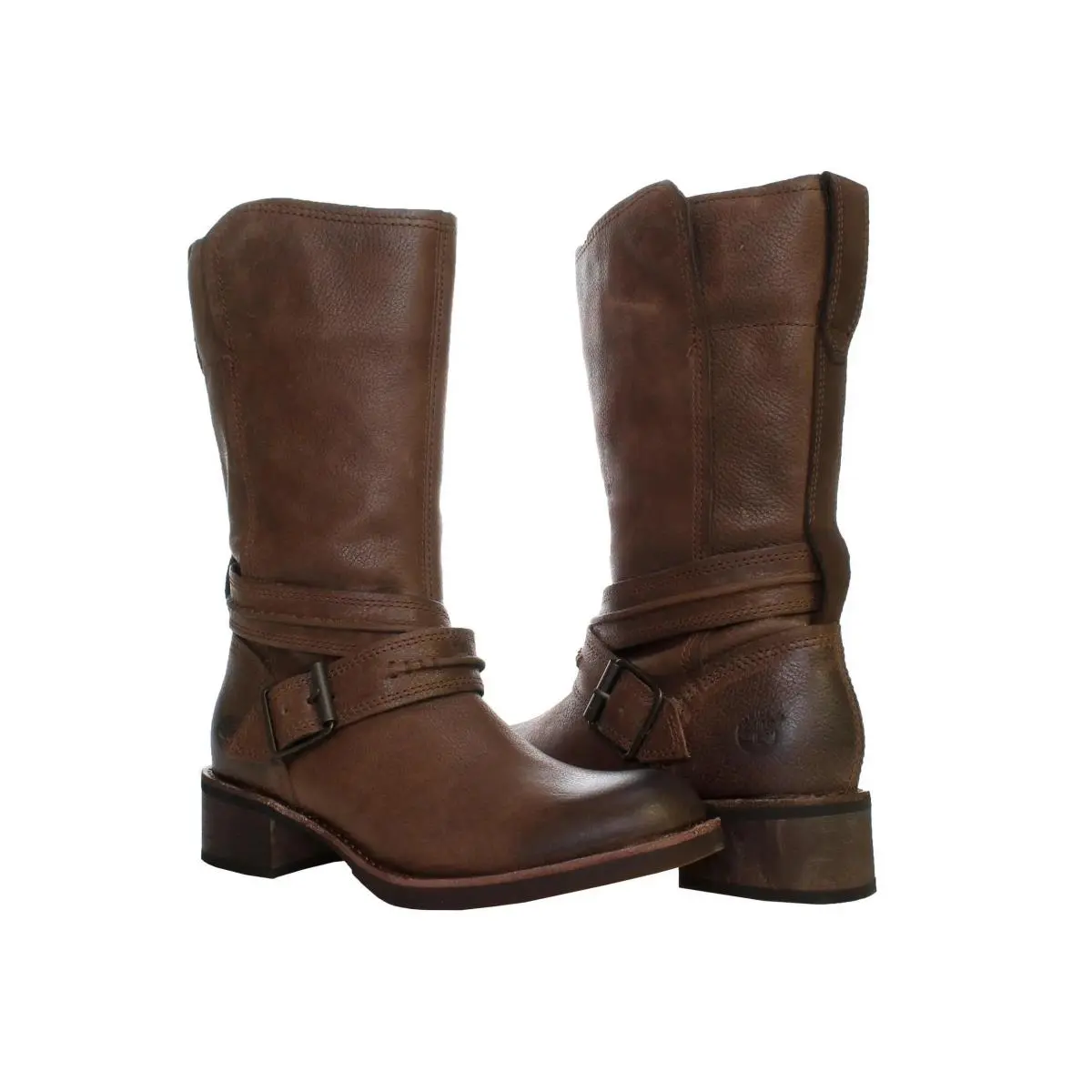Timberland Whittemore Mid Side-zip Boot in Brown Leather Women`s
