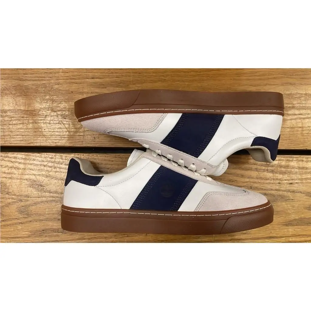 Timberland shoes - Sneaker - Sneaker - WHITE FULL GRAIN W DK BLUE 15