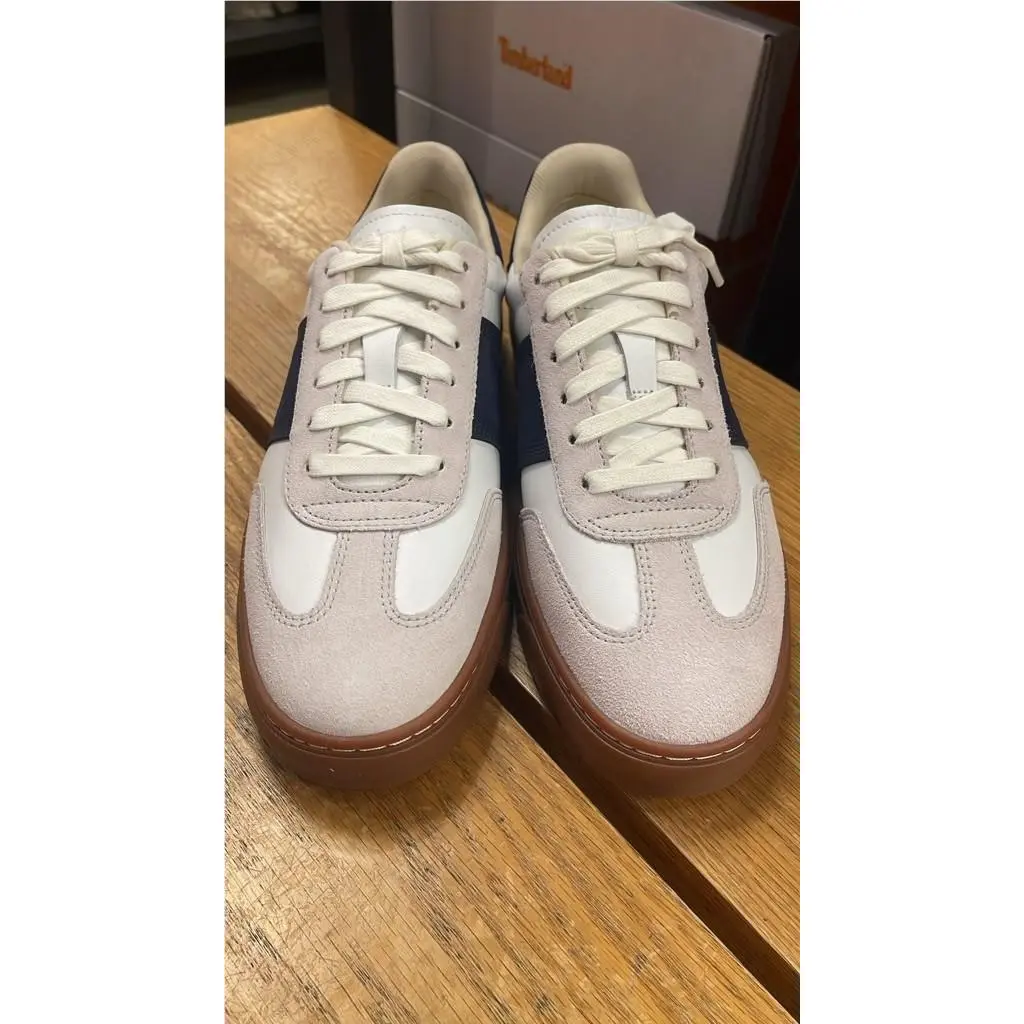 Timberland shoes - LISBON STREET - LISBON STREET - A43GG-AFY - WHITE FULL GRAIN W DK BLUE 1