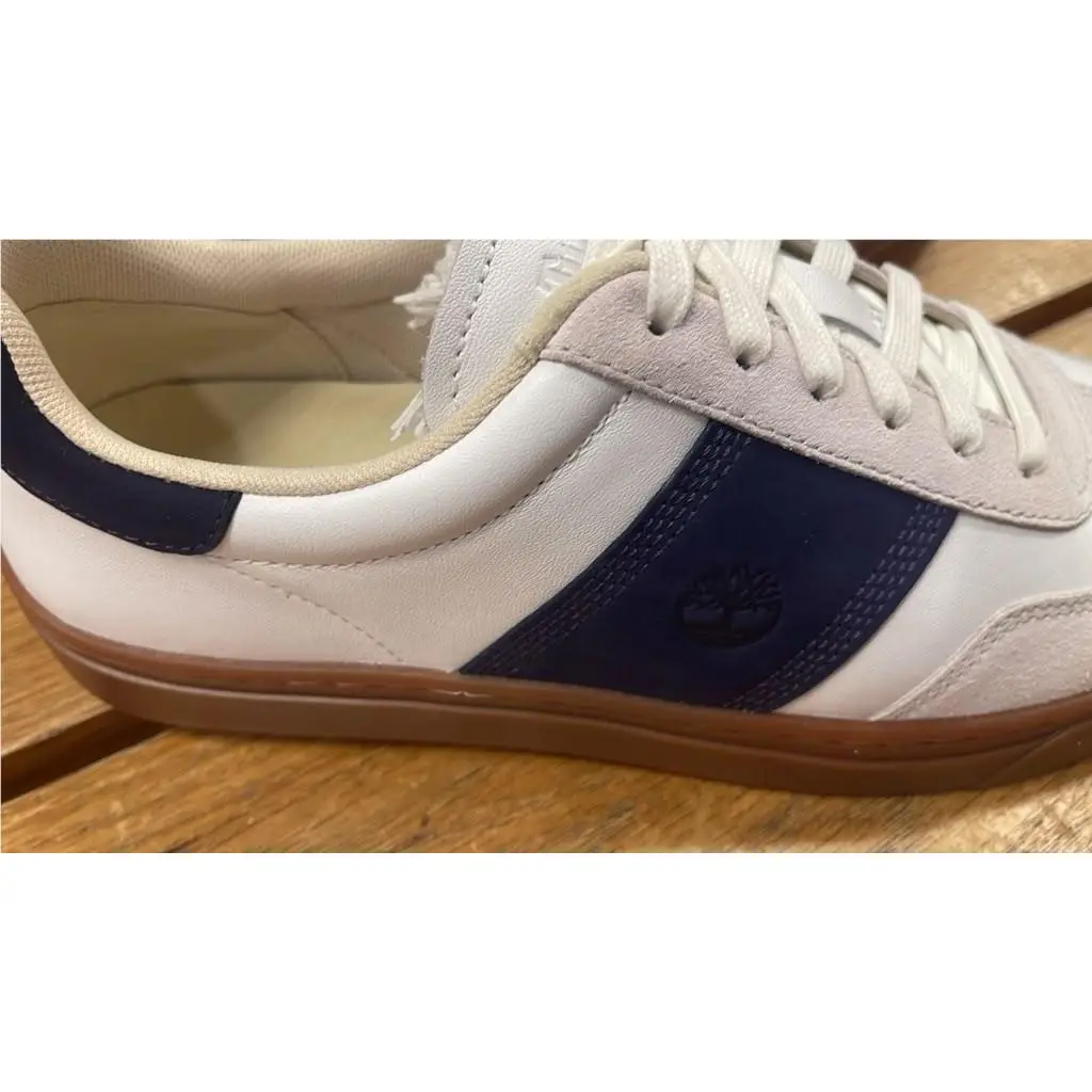 Timberland shoes - LISBON STREET - LISBON STREET - A43GG-AFY - WHITE FULL GRAIN W DK BLUE 17