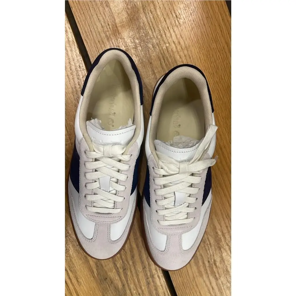 Timberland shoes - LISBON STREET - LISBON STREET - A43GG-AFY - WHITE FULL GRAIN W DK BLUE 18