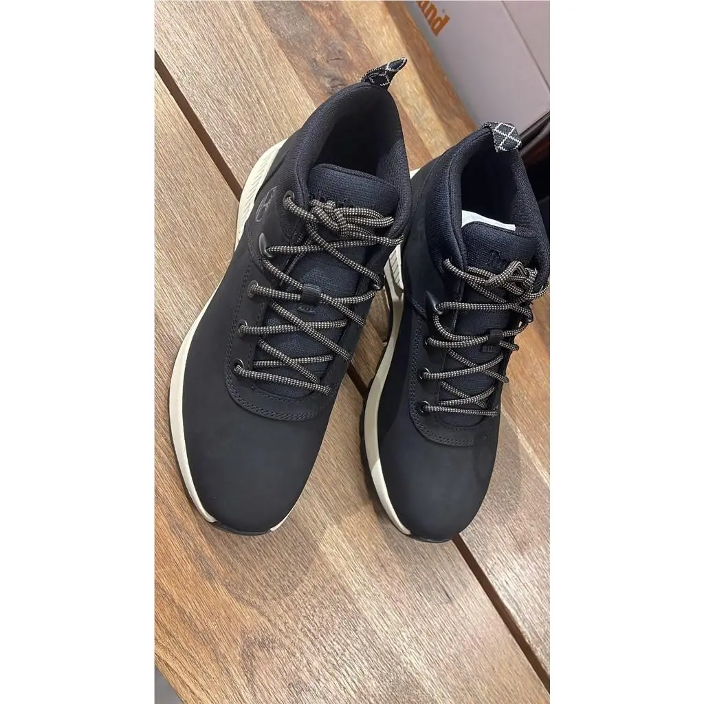 Timberland shoes - MID LACE - MID LACE - Black Nubuck 8