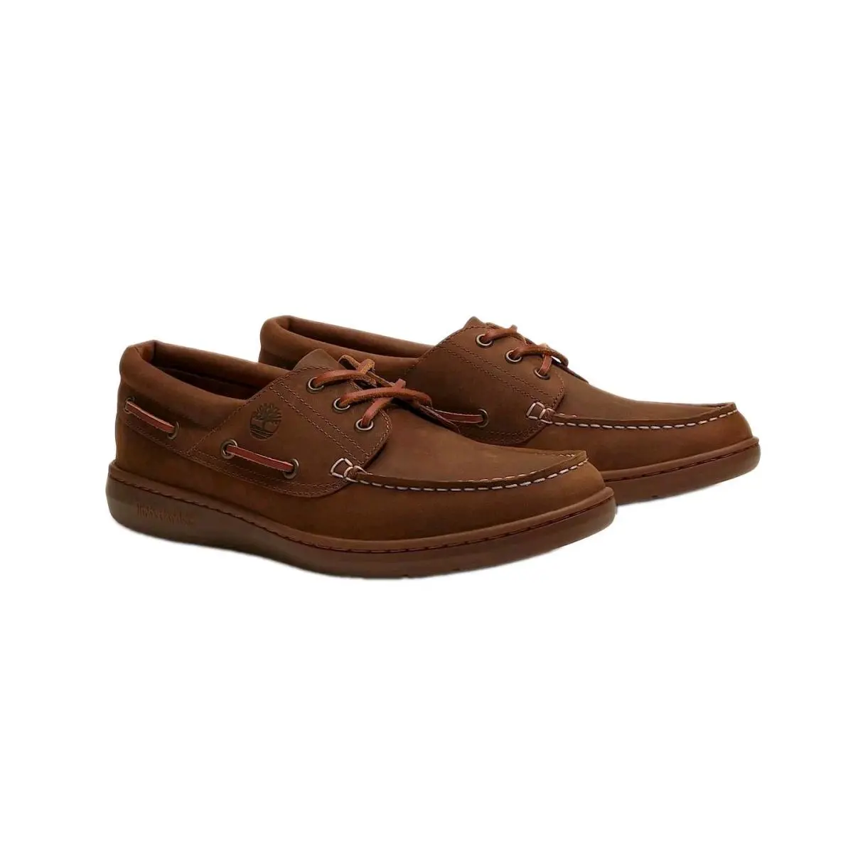 Timberland Portofino Pier Boat Shoes Brown Taupe Full Grain A6CXM Mens Size 12 M