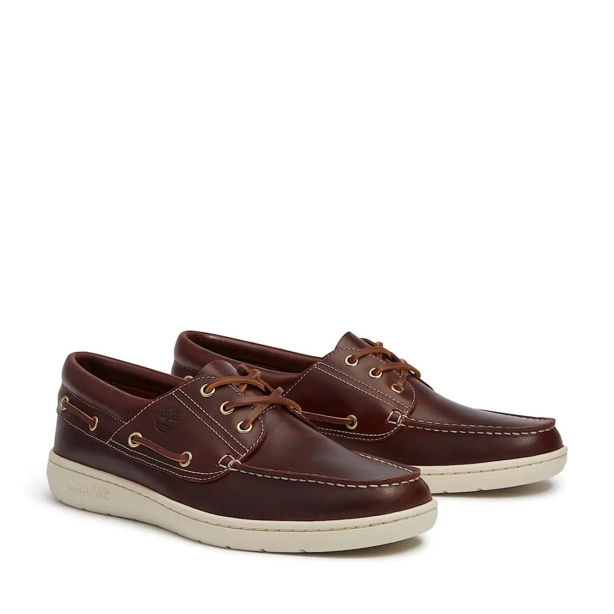 Timberland Portofino Pier Boat Shoes Burgundy Full Grain A6CXM Men`s Size 10 M
