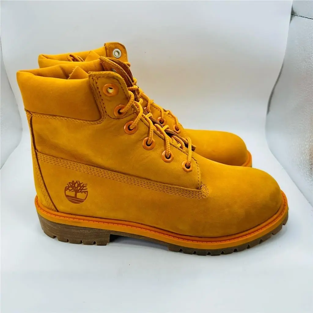 Timberland shoes - Premium 6-Inch Waterproof Boot - Premium Waterproof Boot - TB0A64KD804 - Orange 0
