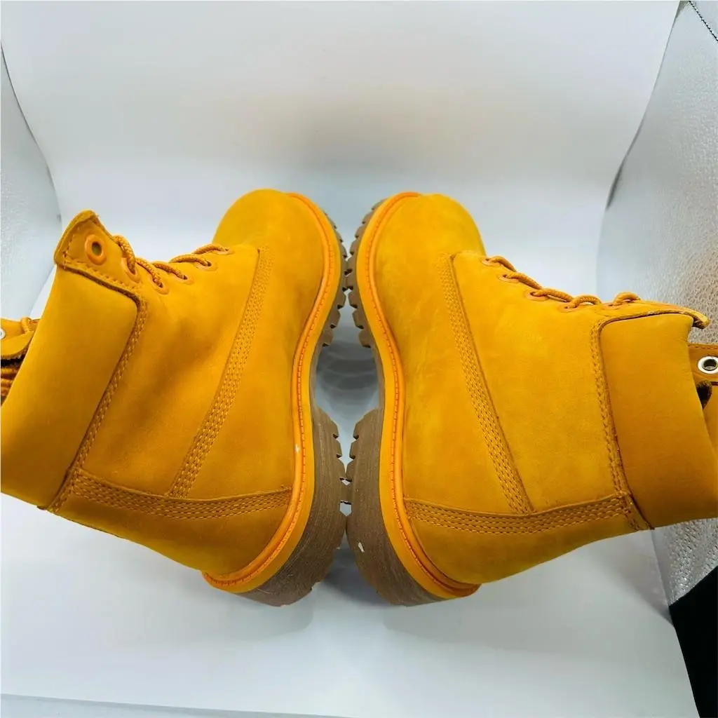 Timberland shoes - Premium 6-Inch Waterproof Boot - Premium Waterproof Boot - TB0A64KD804 - Orange 4