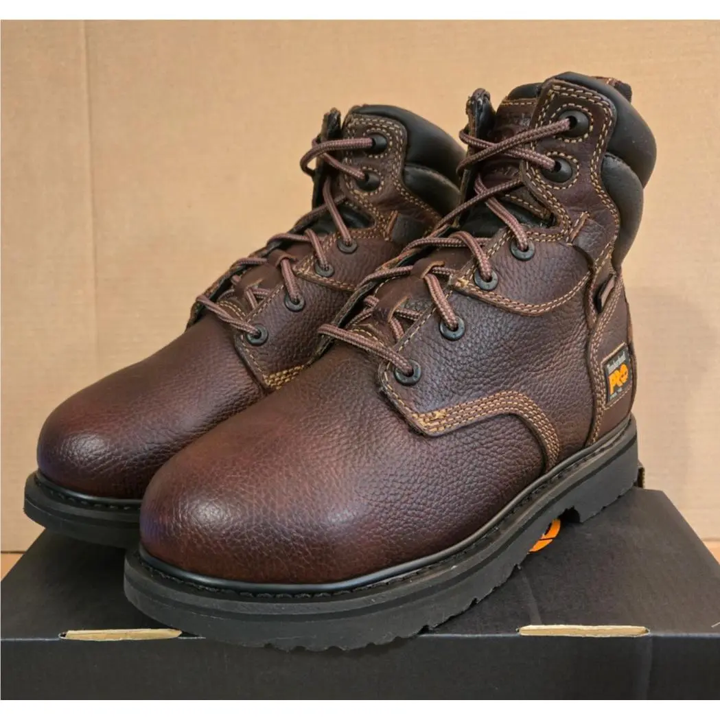 Timberland Pro Men`s 6 Steel Toe Internal Metguard Boot 7.5 Wide 050504-214