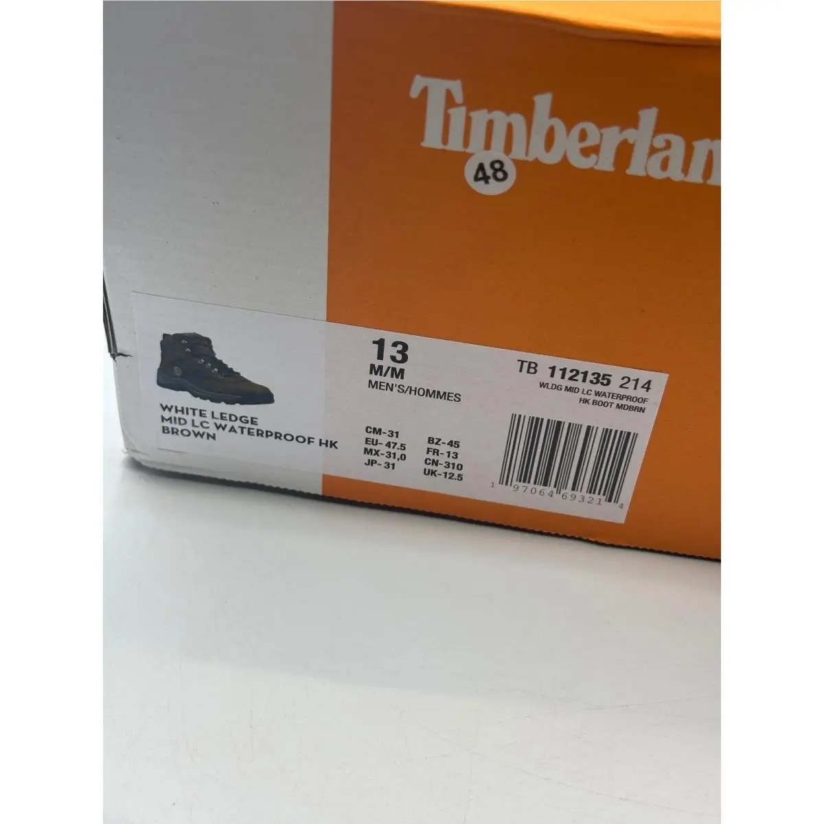 Timberland shoes - White Ledge Mid LC Waterproof HK Boot - Brown 4