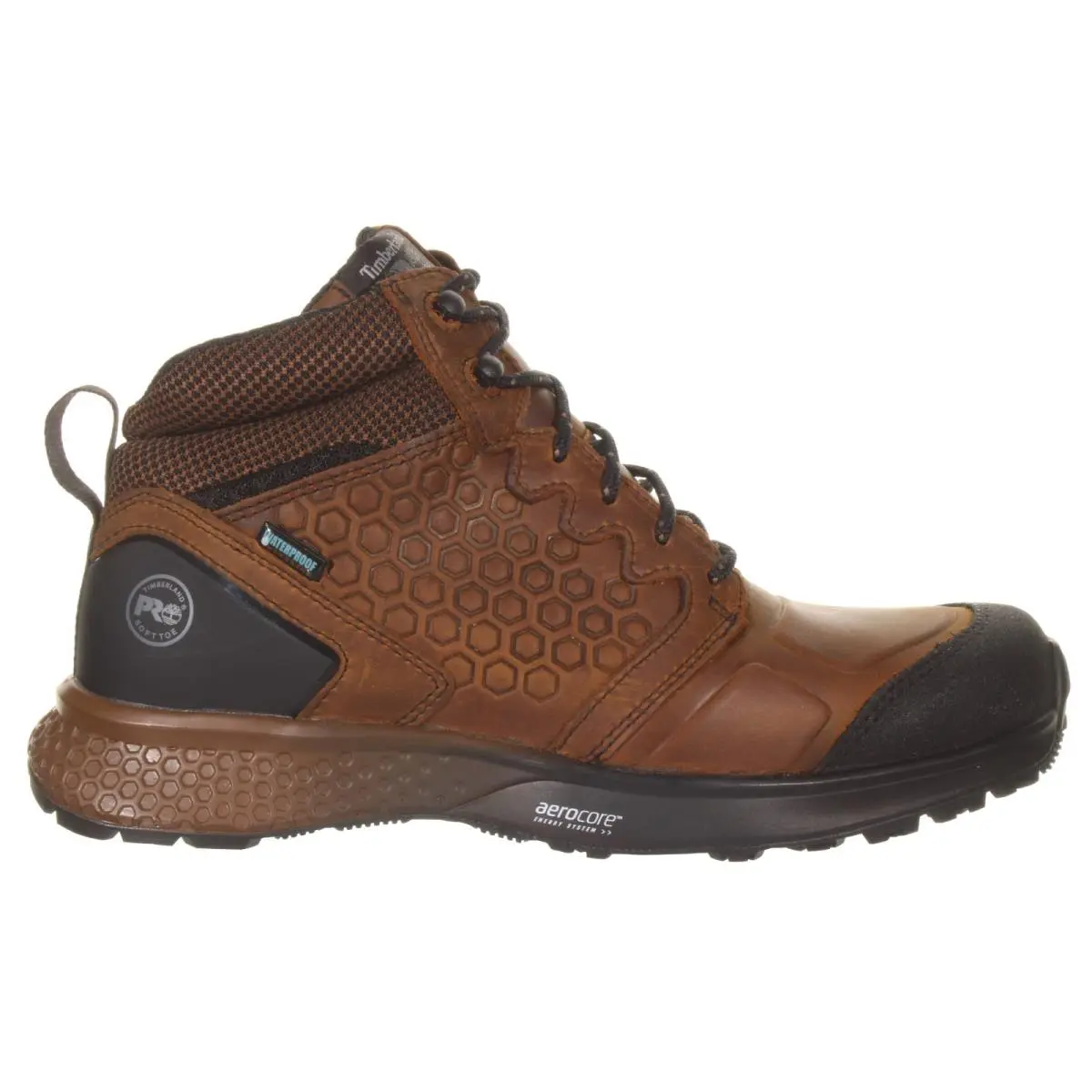 Timberland shoes - Timberland Pro® Reaxion Soft Toe Waterproof - A27BG - Brown, Black (UPC: 197064870936) 0
