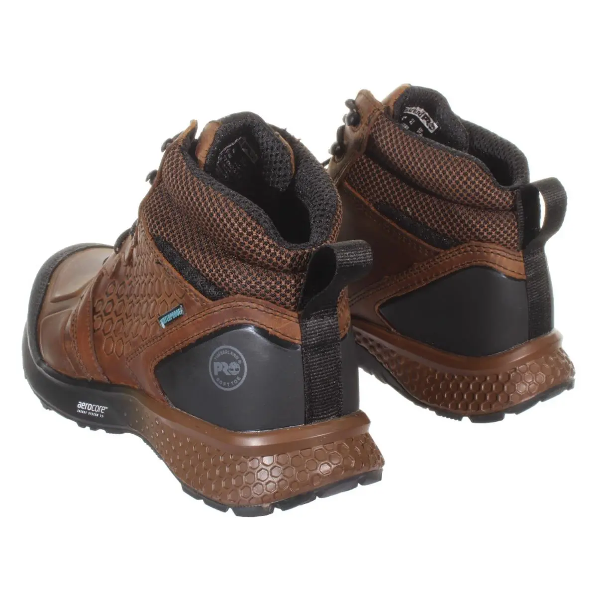 Timberland shoes - Timberland Pro® Reaxion Soft Toe Waterproof - A27BG - Brown, Black (UPC: 197064870936) 6