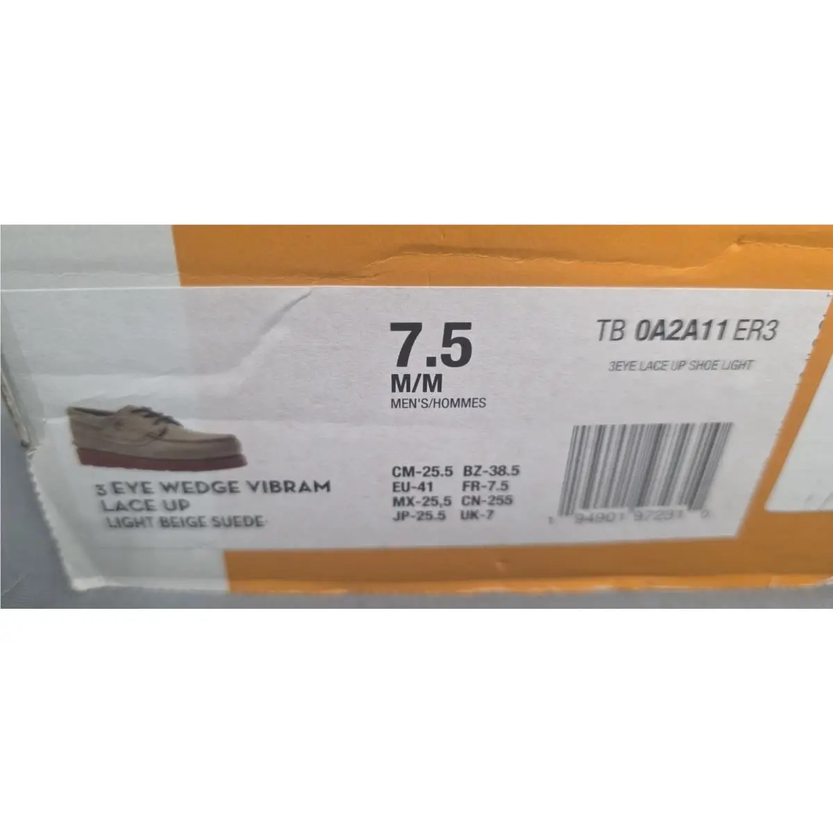 Timberland shoes - Timberland 3 Eye Wedge - Eye Wedge - TB0A2A11ER3 - BeigeSuede 5