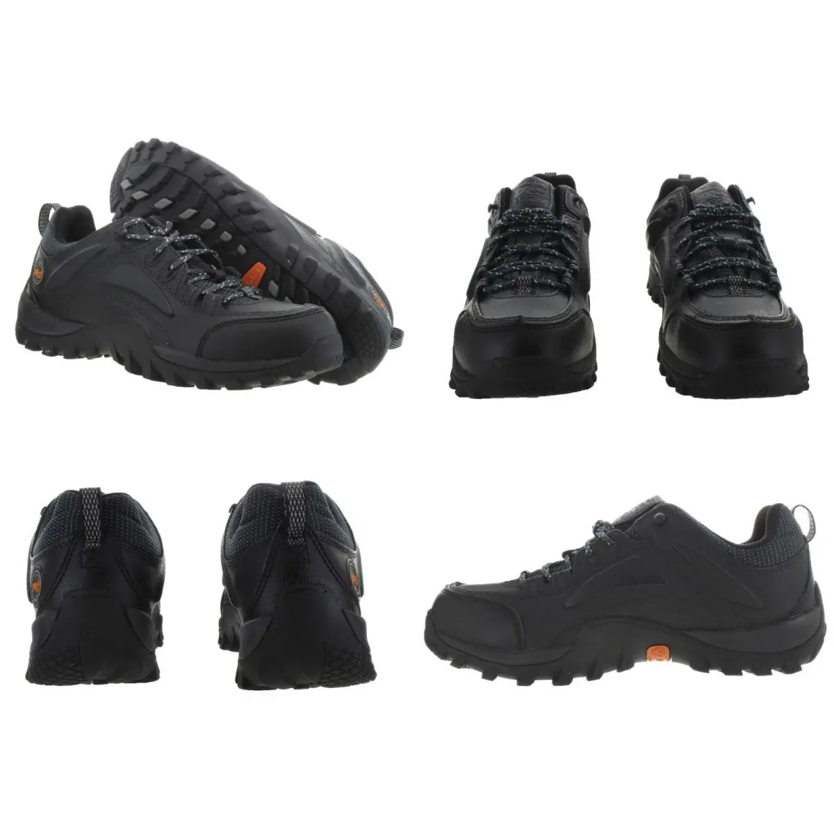 Timberland Pro® Men`s Mudsill Steel Toe Black Work Shoes Size 9