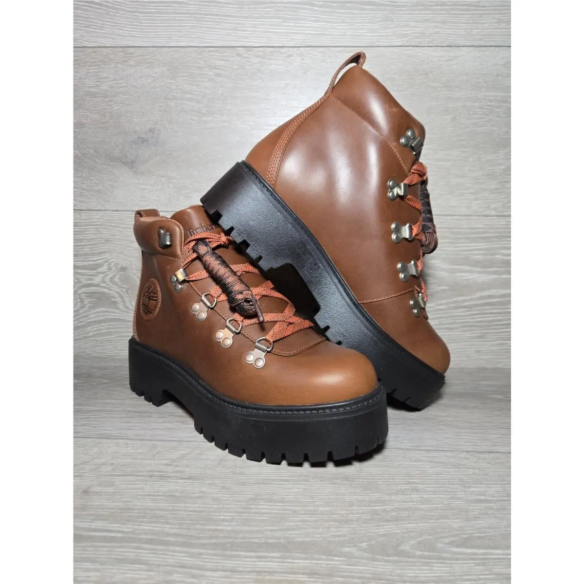 Timberland shoes - Stone Street Mid Lace-Up Platform Hiker - Brown 0