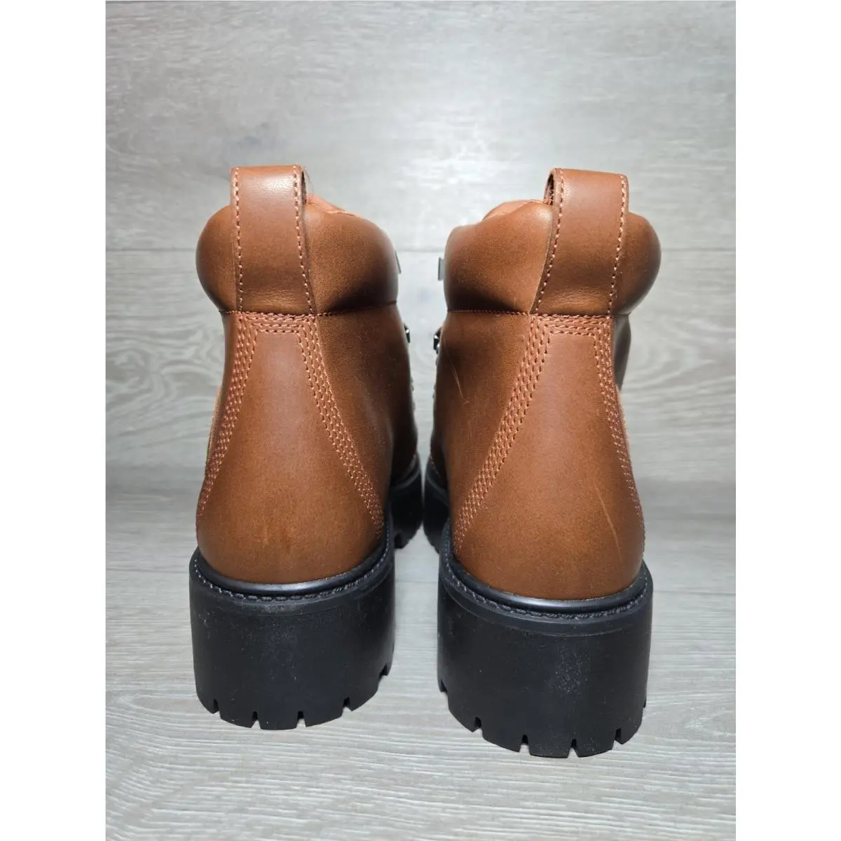 Timberland shoes - Stone Street Mid Lace-Up Platform Hiker - Brown 2