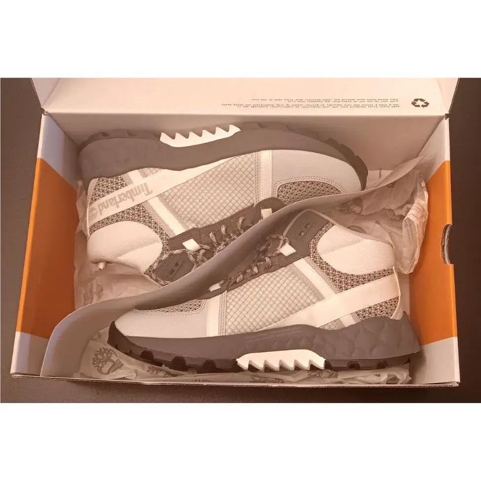 Timberland Women`s Solar Wave Mid Light Grey Mesh Size 8 M/m
