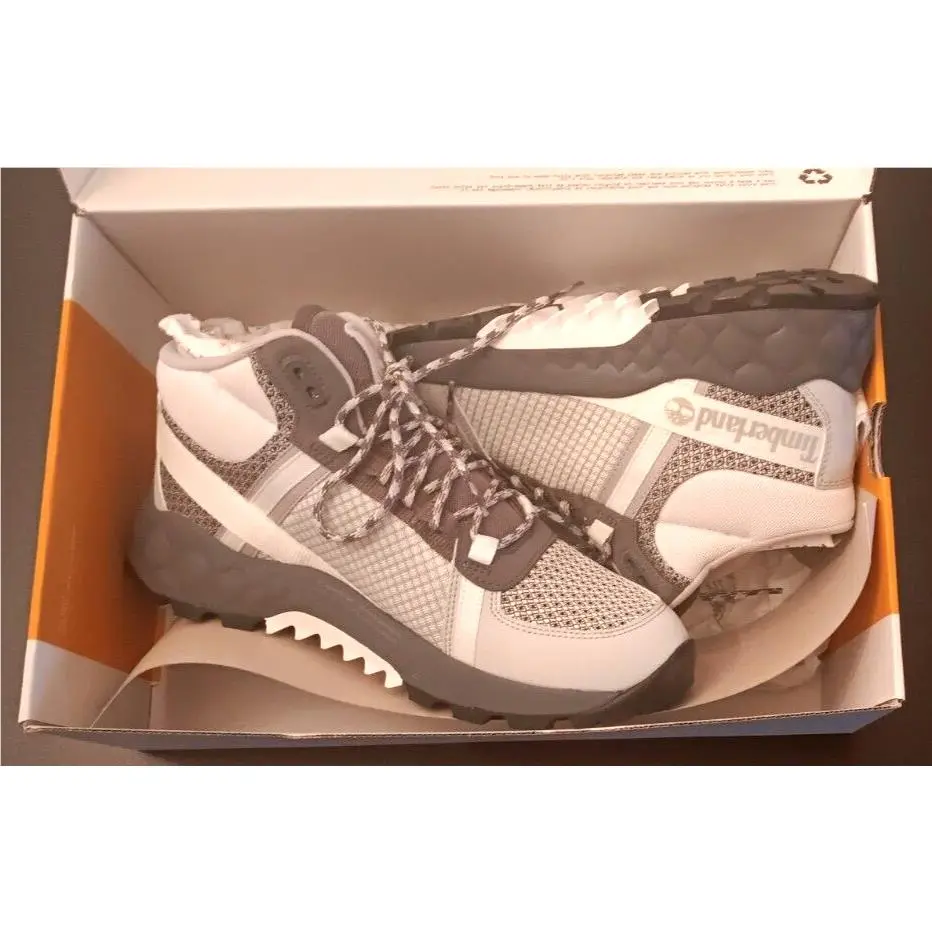 Timberland shoes - Timberland Solar Wave Midnight Grey Mesh Light Grey Boot - Grey 0