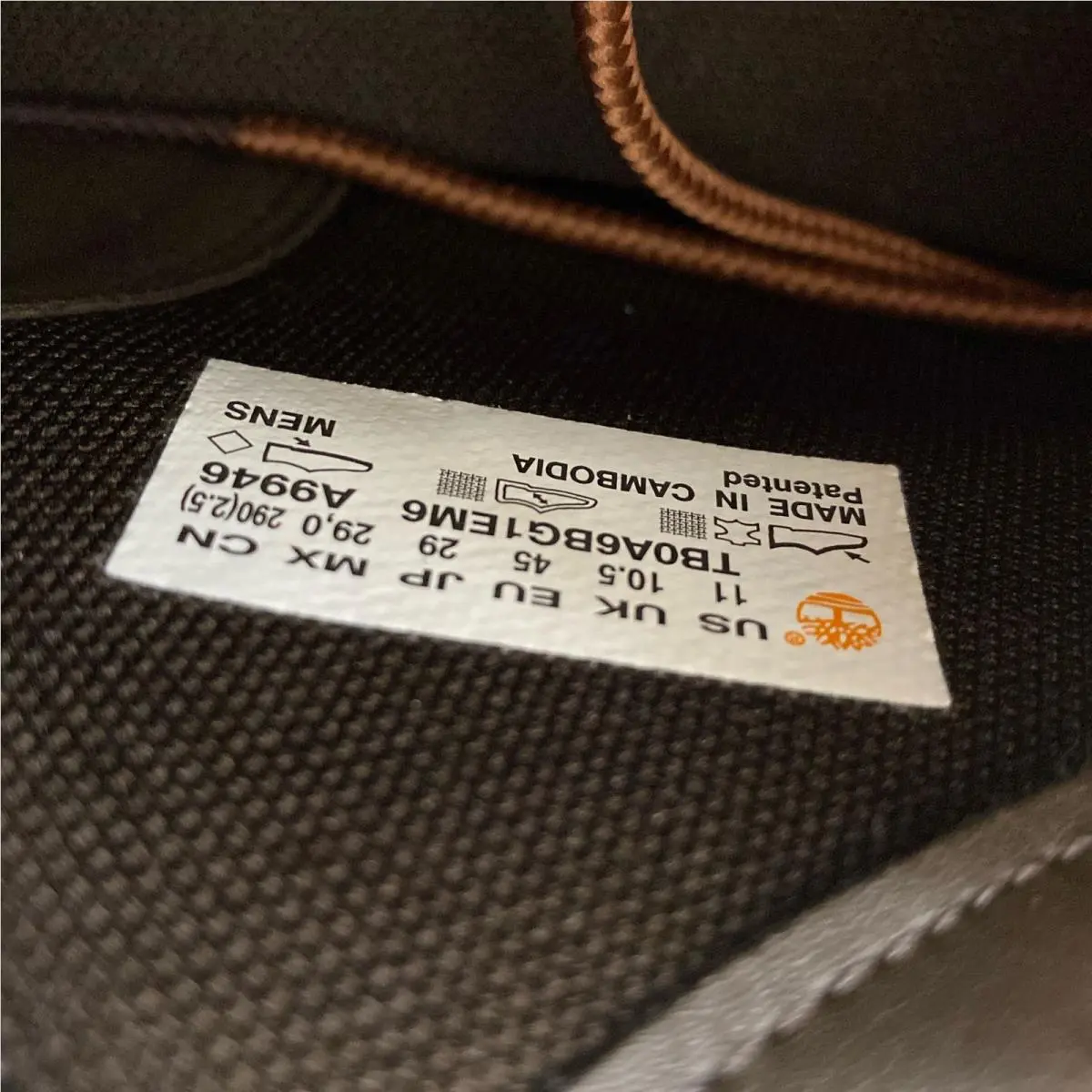 Timberland shoes - Black (UPC: 0194901946892) 1