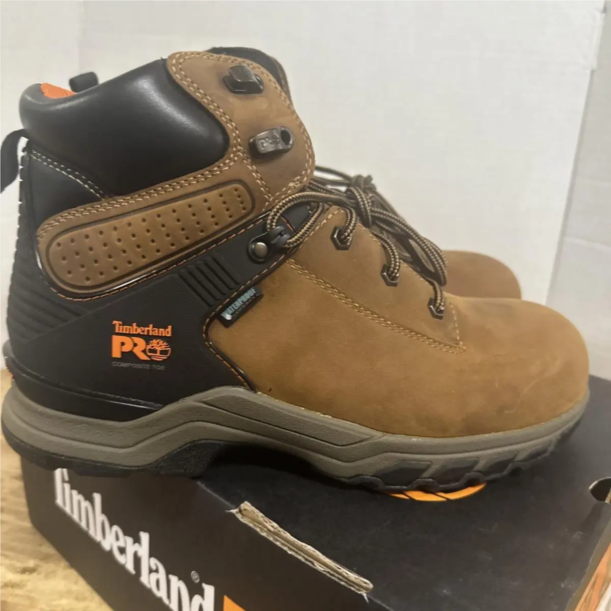 Timberland shoes - Timberland PRO PRO HYPERCHARGE - PRO PRO HYPERCHARGE - TB0A1Q56214 - Brown 4