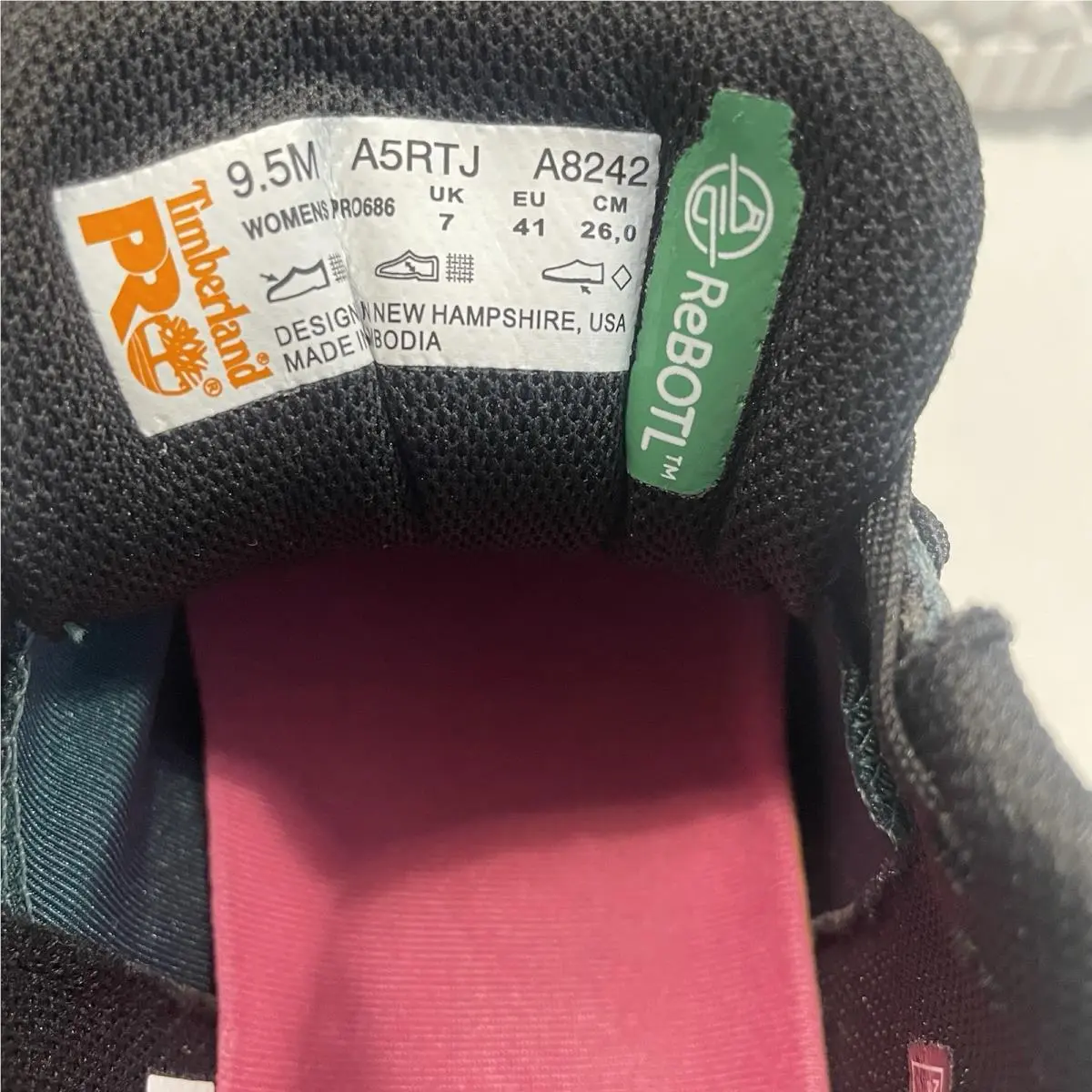 Timberland shoes - Timberland Pro Setra - Pro Setra - Blue (UPC: 0196012752249) 6