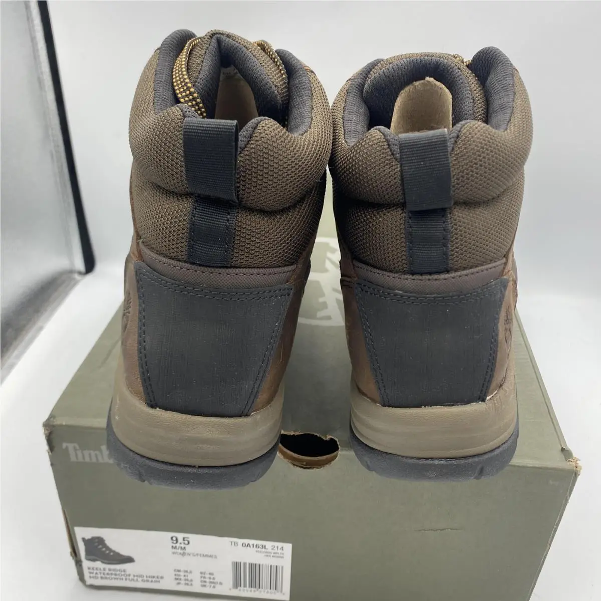 Timberland shoes - Timberland Keele Ridge Waterproof Mid Hiker A163L - Brown 5