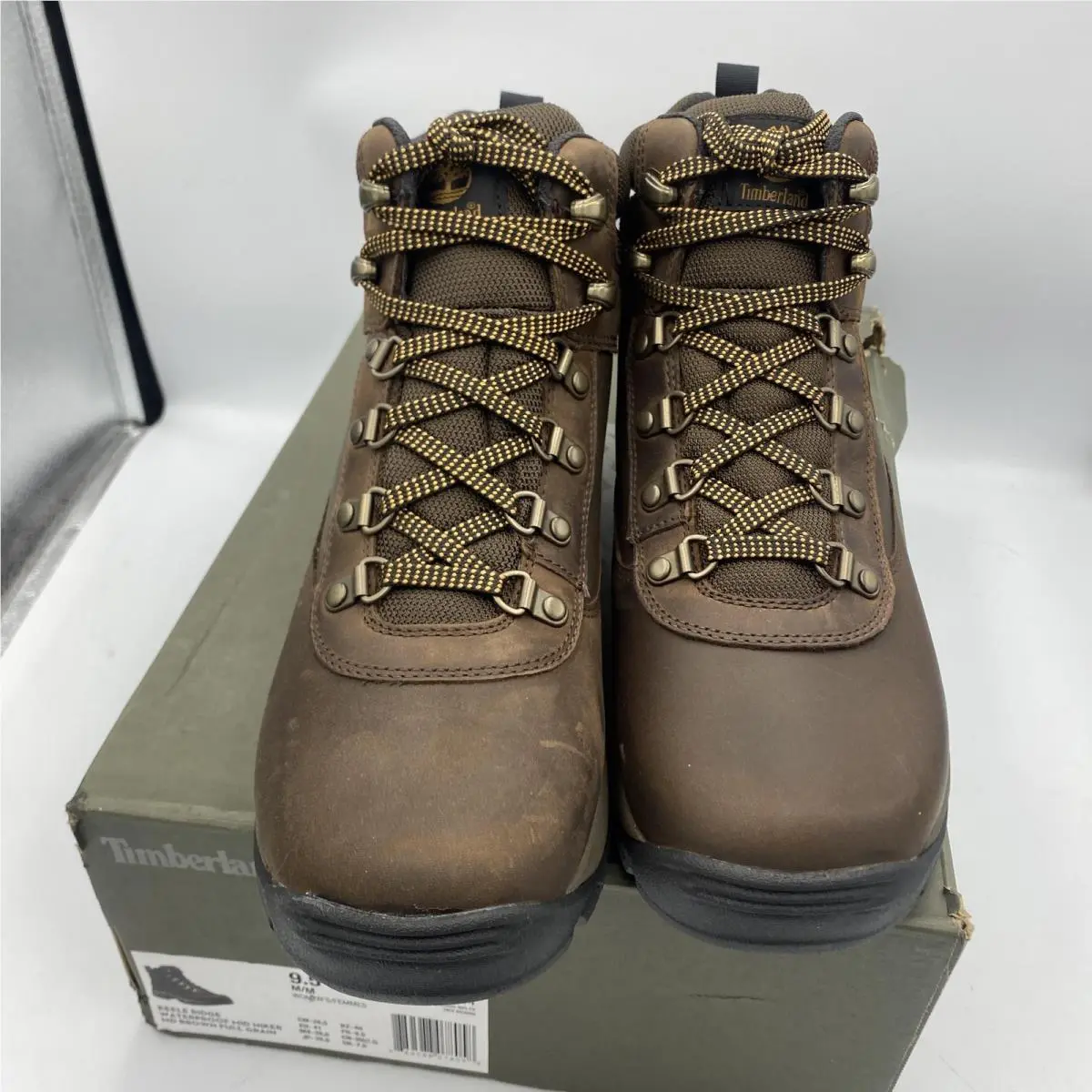 Timberland shoes - Timberland Keele Ridge Waterproof Mid Hiker A163L - Brown 6