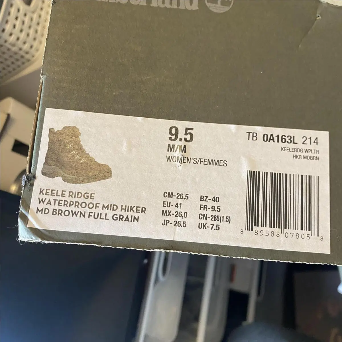 Timberland shoes - Timberland Keele Ridge Waterproof Mid Hiker A163L - Brown 1