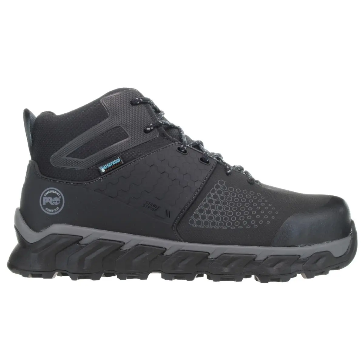 Timberland shoes - Timberland Pro® Ridgework Comp-Toe Waterproof - A1KBW - Black (UPC: 197064707430) 0