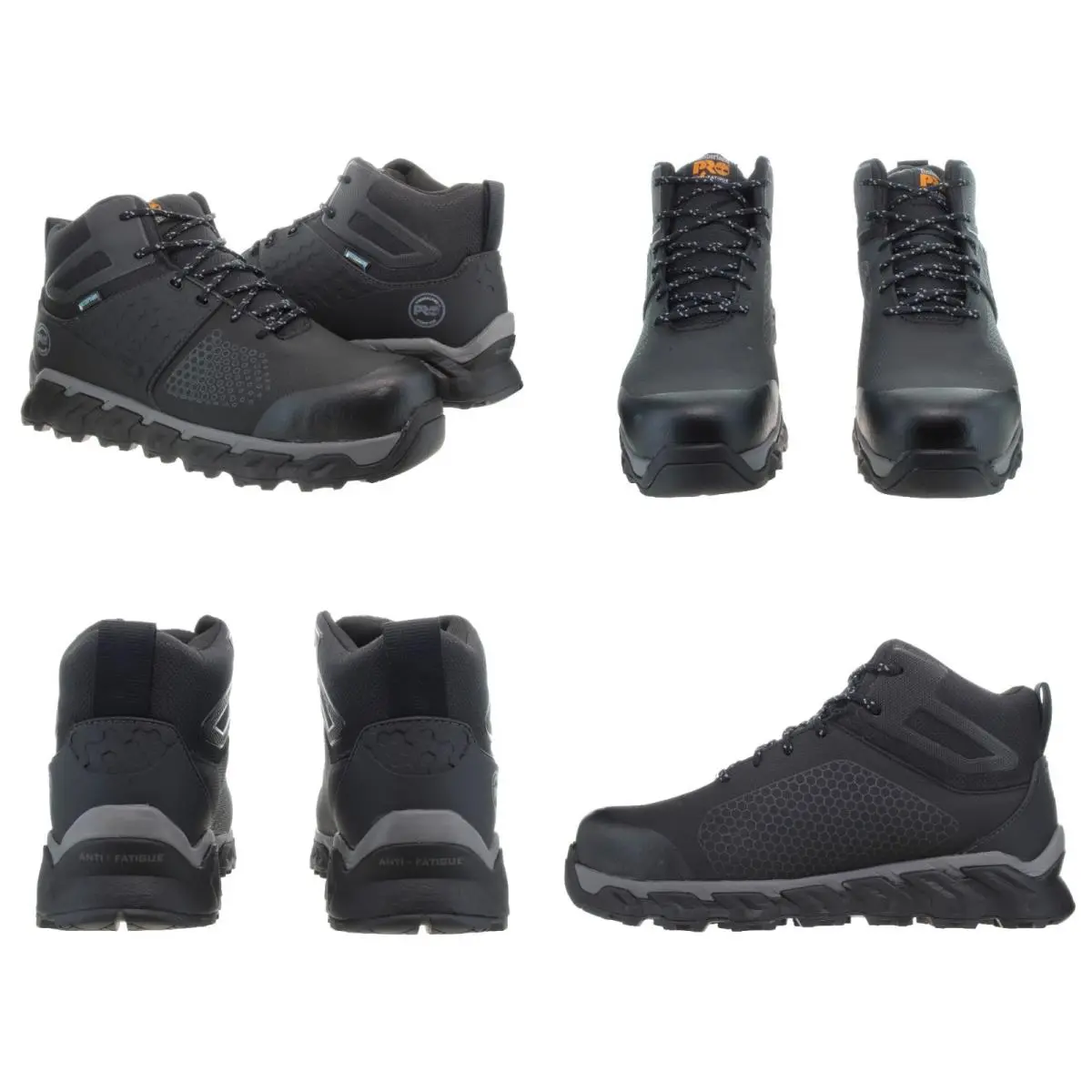 Timberland shoes - Timberland Pro® Ridgework Comp-Toe Waterproof - A1KBW - Black (UPC: 197064707430) 4