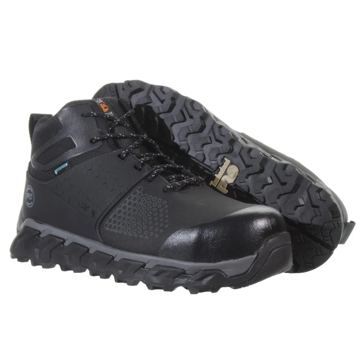 Timberland shoes - Timberland Pro® Ridgework Comp-Toe Waterproof - A1KBW - Black (UPC: 197064707430) 5