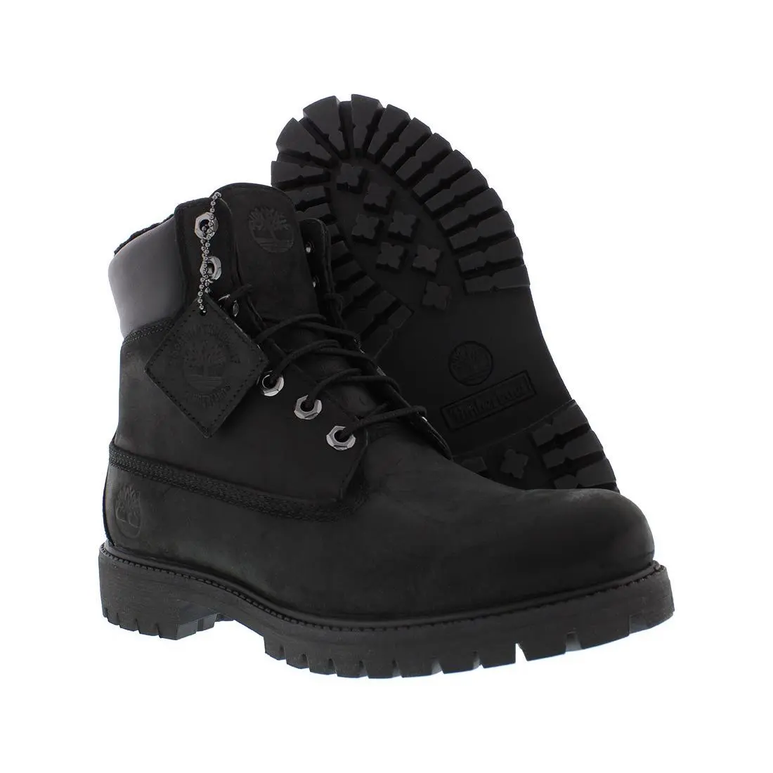 6 Inch Premium Fur Warm Lined Mens Shoes Size 10.5 Color: Black by Timberland