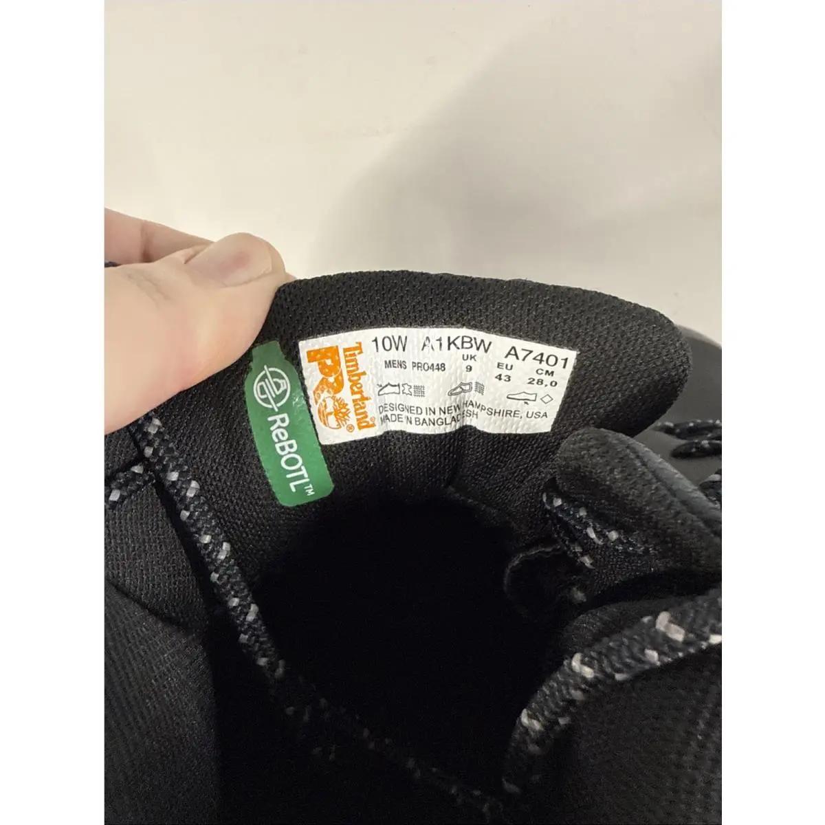 Timberland shoes - Timberland PRO Ridgework Composite - PRO Ridgework Composite - Black 1 (UPC: 0191478406606) 5