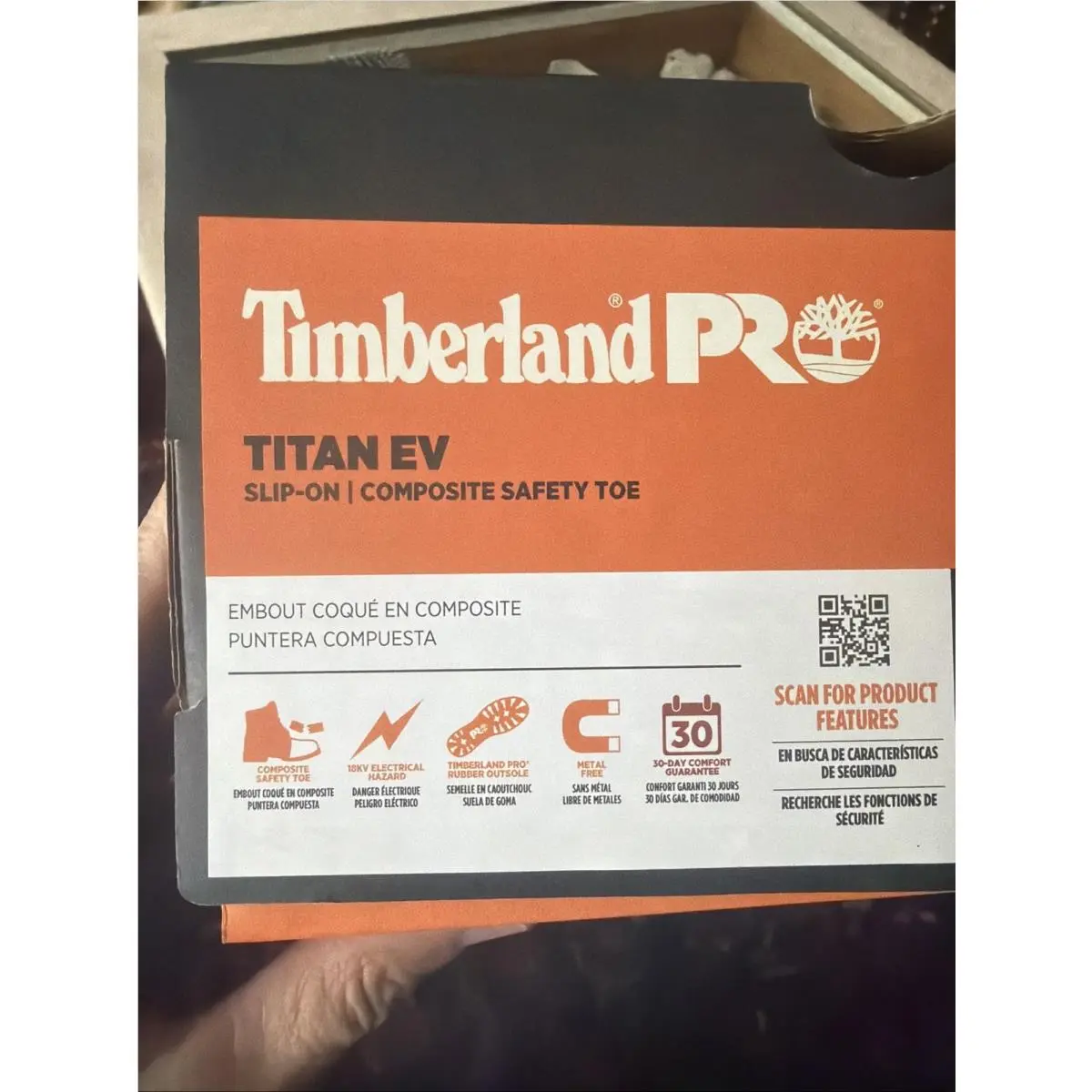 Timberland shoes - Timberland PRO TiTAN EV - PRO TiTAN - OA5YC3 - Brown (UPC: 0194115966785) 7