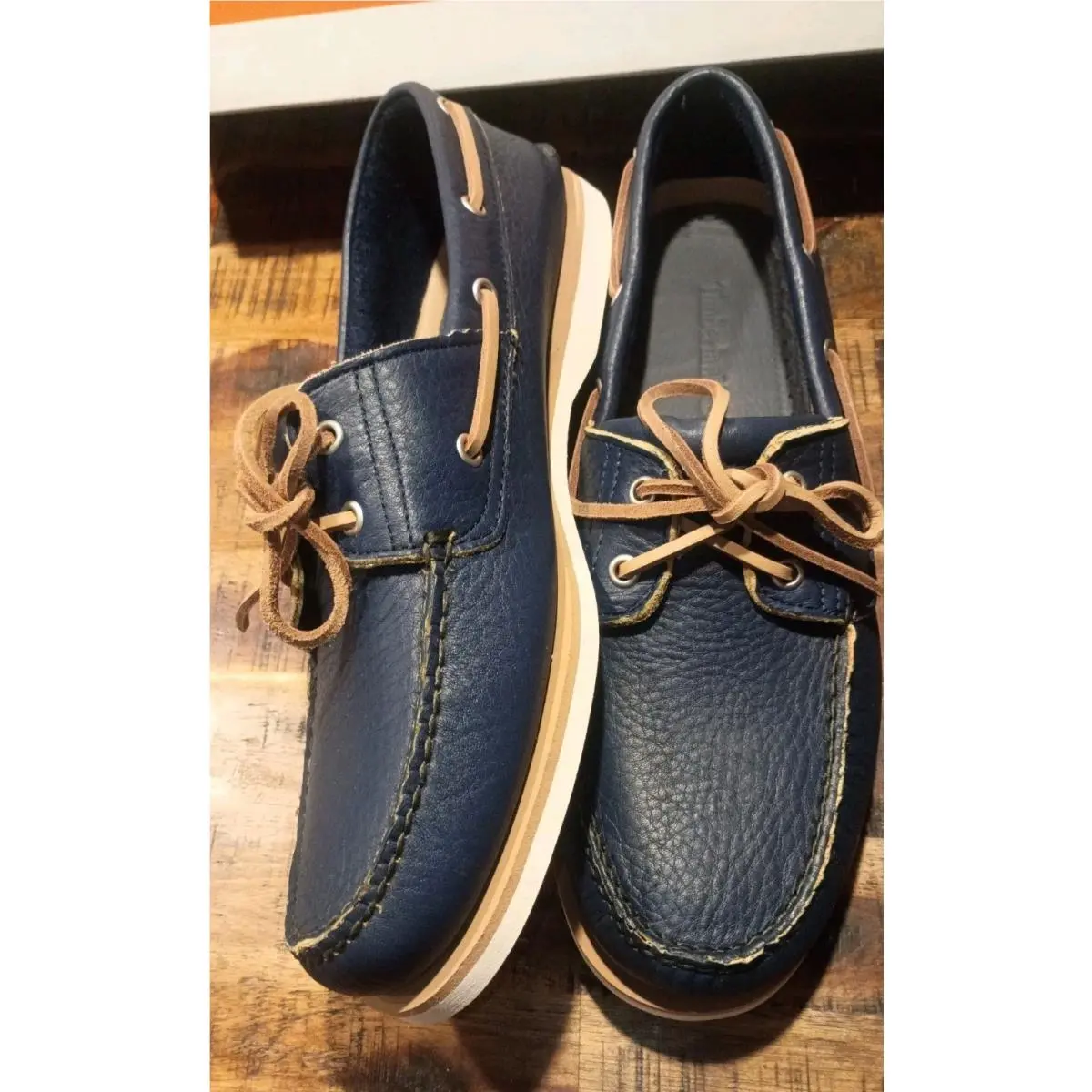 Timberland shoes - Timberland Cedar Bay Boat Shoes - Blue 0