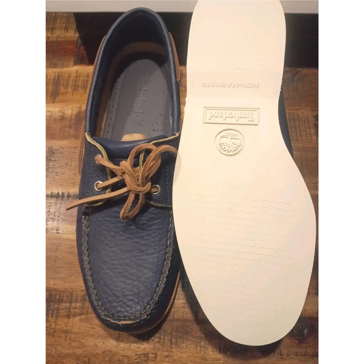 Timberland shoes - Timberland Cedar Bay Boat Shoes - Blue 5