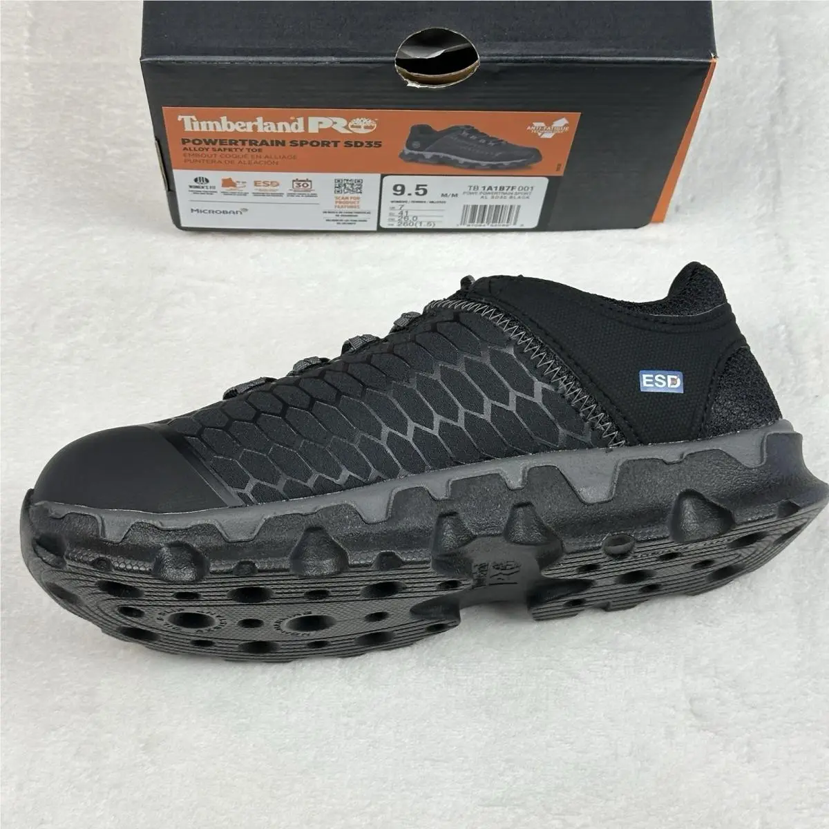 Timberland shoes - Powertrain Sport SD35 - Powertrain Sport - 1A1B7F - Black 2