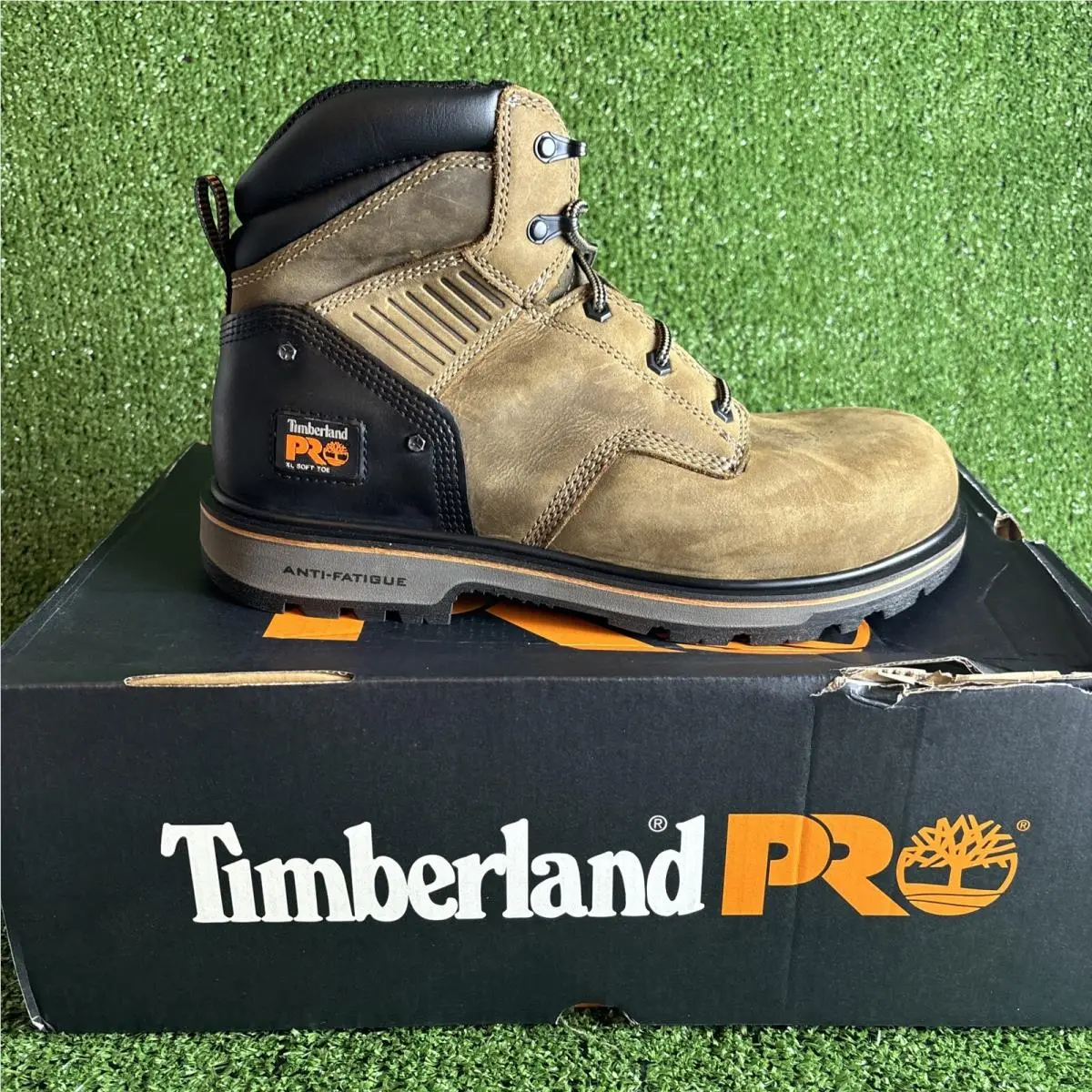 Timberland Pro Ballast 6” Soft Toe Men’s Brown Boot Size 10.5