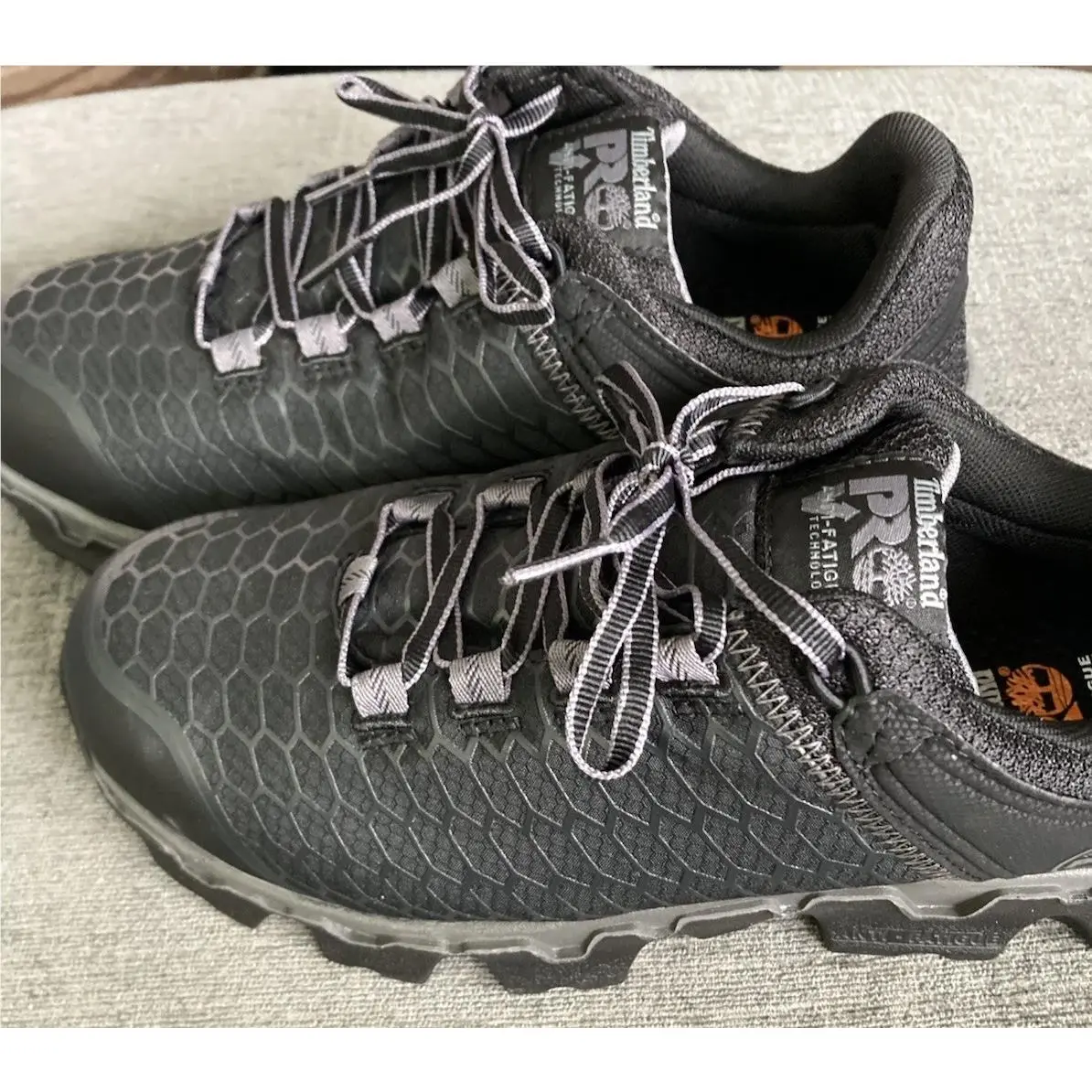 Men`s Sz 7.5 Timberland Pro Powertrain Sport Work Sneaker Alloy Toe