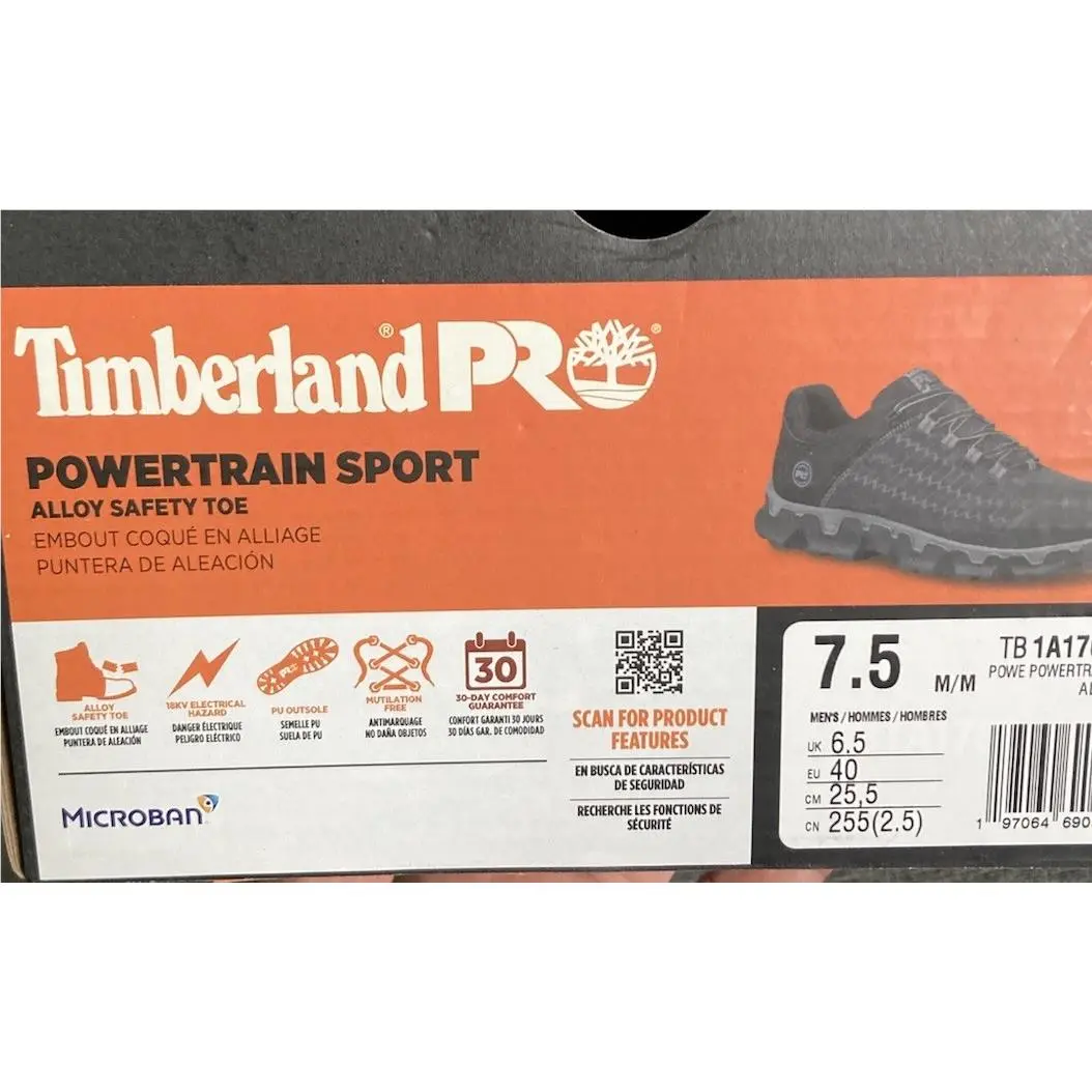 Timberland shoes - Timberland PRO Powertrain - PRO Powertrain - Black 1