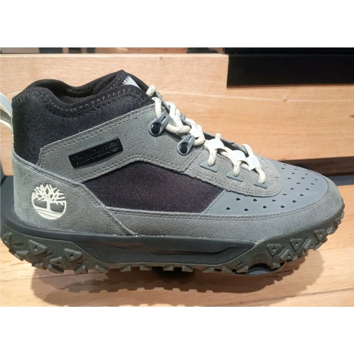 2026 Timberland Mens Greenstride Motion 6 Trail Shoe Med Gray Black 13